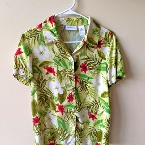 Liz Claiborne Tropical shirt